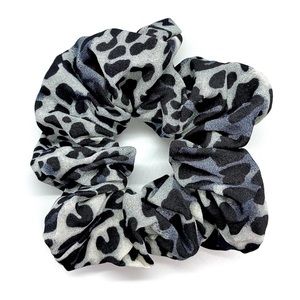 Animal Print Polyester Scrunchie